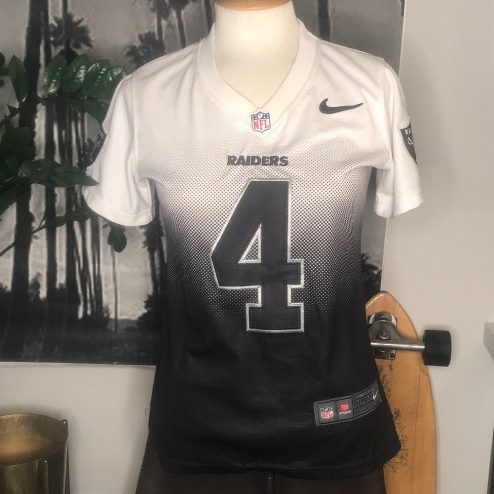 Custom Raiders Jersey ****** Derek Carr #4